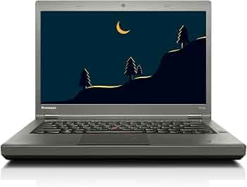 (Refurbished) Lenovo ThinkPad T440p 4th Gen Intel Core i5 Business HD Laptop (8 GB RAM/256 GB SSD/14" (35.6 cm) HD/Windows 10 Pro/MS Office/WiFi/Bluet...
