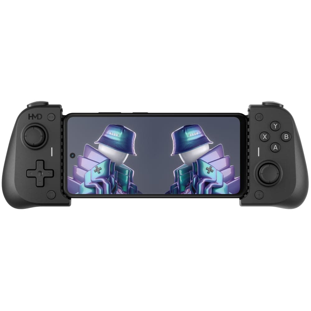 HMD Gaming Outfit for HMD Fusion | Gamepad with 18 Buttons, Turbo Mode, 3.5mm Audio Jack, Smart Pins Connection for Ultra Low Latency | Compatible wit...