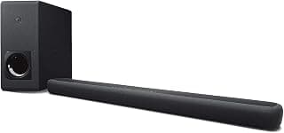 (Renewed) YAMAHA YAS-209 Black (with Built-in Alexa Voice Control, DTS® Virtual:X™ Virtual 3D Surround Sound, a Wireless Subwoofer, and Bluetooth® Str
