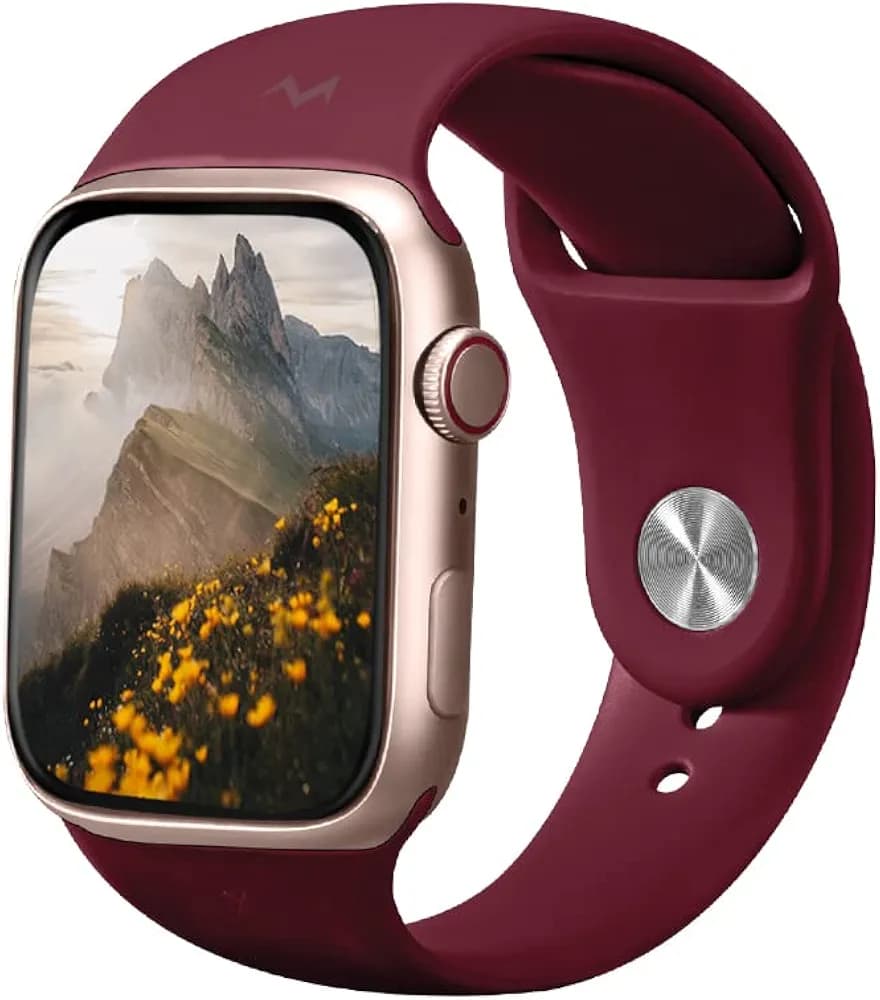 Tempt® Verge Smartwatch for Women & Men, 1.83" Square IPS Display, Upto 450 nits Brightness, SpO2 & Sedentary Monitor, 60+ Sport Modes, IP67, Android Digital Watch, Bluetooth Calling (Rose Gold)
