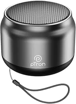 pTron Musicbot Lite 6W Bluetooth Speaker with 8 Hrs Playtime, 2.04" Neo Driver for Pristine Sound, Mini Size Portable Speaker, BTv5.1 Connectivity, TW...