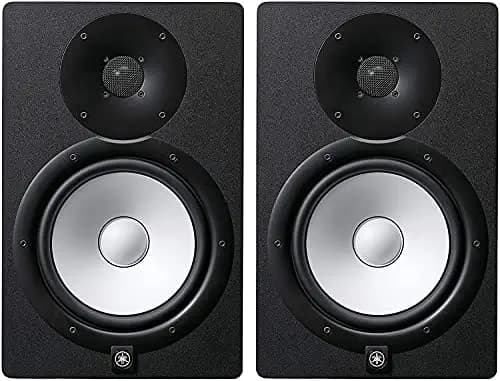 Yamaha HS8 (Pair) Powered Studio Monitors, Ideal for Home Studios and Professional Recording Studios