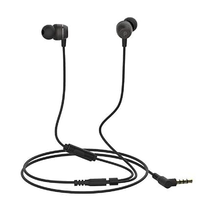 Earphone, In Ear Wired Earphone, Feliztrip TR-H19 Metal In-Ear Earphone With Mic, 3.5mm Stereo Jack, Line-control with Mic, Balance Sound with Extra B