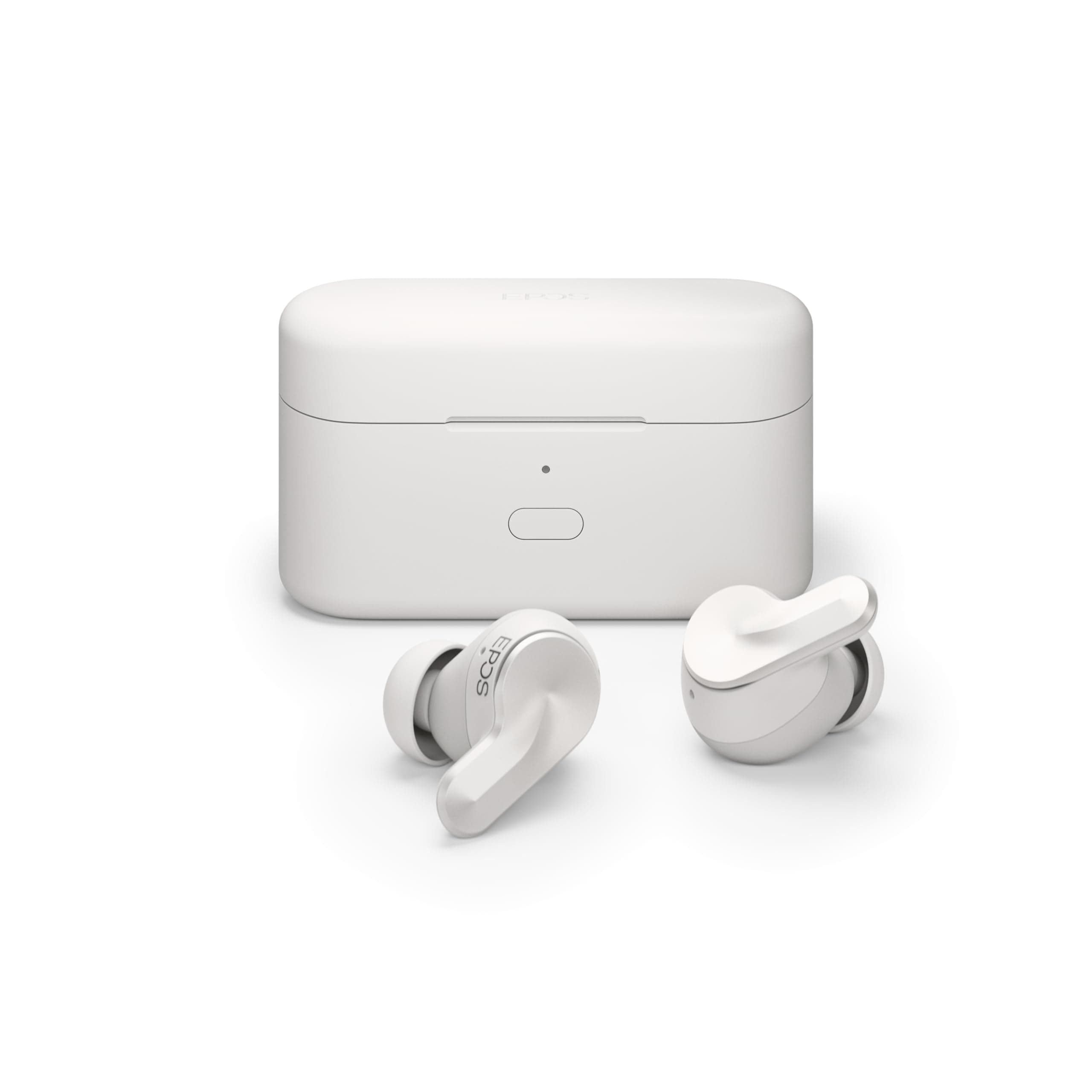 EPOS ADAPT E1 True Wireless Earbuds White - Hybrid ANC, Multi-Point Bluetooth, Microsoft Teams & Made for iPhone Certified, 50H Battery, Wireless Char...