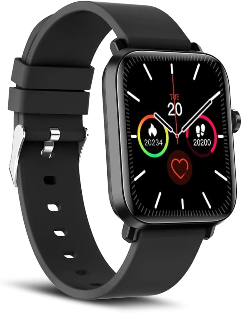 (Refurbished) SYSKA Pluto SW250 Smart Watch Premium Metal Body, 1.69" Display, 200+ Cloud & Customizable