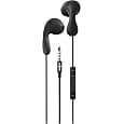 FRONTECH Wired in Ear Earphone with Mic, 3.5 mm Jack Connectivity, 10 mm Drivers and Speaker 6U++ for HD Audio Quality, TPE W