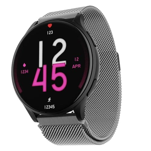 boAt Lunar Orb with 1.45"(3.68 cm) AMOLED Display, BT Calling, DIY Watch Face Studio, Coins, Crest App Health Ecosystem, Live Cricket & Football Score...