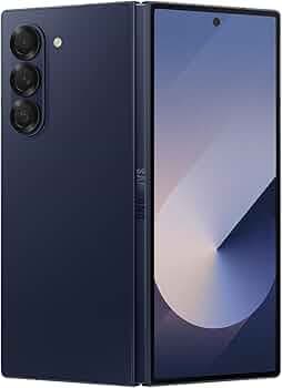 Samsung Galaxy Z Fold6 5G AI Smartphone (Navy, 12GB RAM, 512GB Storage) Without Offer