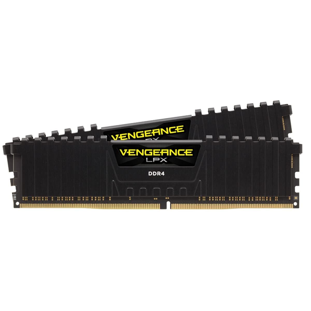 Corsair Vengeance LPX 16GB (2 X 8GB) DDR4 3200 (PC4-25600) C16 1.35V Desktop Memory - Black