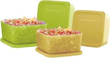 Tupperware Cubix Small 650Ml 4Pc(Plastic)
