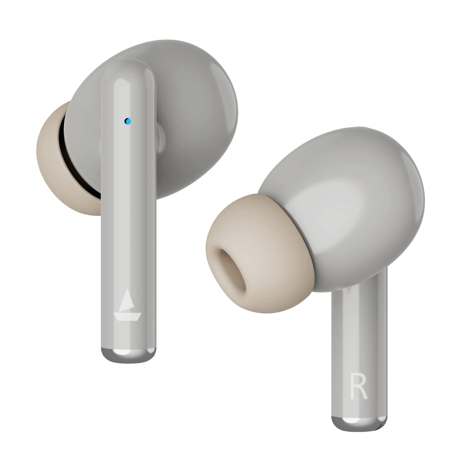 boAt Airdopes 111 TWS Earbuds with 13mm Drivers, ASAP™ Charge, 28H Playtime, IWP™, Bluetooth v5.1, Easy Touch Controls & Lightweight Build(Sand Pearl)
