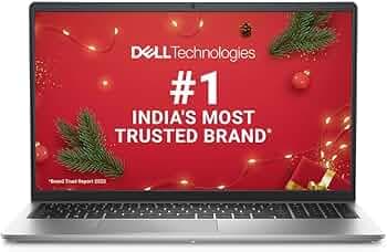 Dell Inspiron 3520 Laptop, Intel Core i5-1235U Processor,16GB,512GB,15.6" (39.62cm) FHD Display,Backlit KB,Win 11 + MSO'21,15 Month McAfee,Silver,Thin...