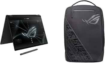 ASUS ROG Flow X13 (2022), 13.4" (34.03 cms) FHD+ 16:10, 120Hz Touch, AMD Ryzen 9 6900HS, 4GB RTX 3050 Graphics, 2-in-1 (16GB RAM/1TB SSD), GV301RC-LJ0...