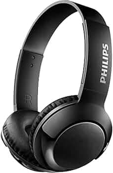 Philips SHB3075BK/00 Wireless On-Ear Headphones with Mic (Black)