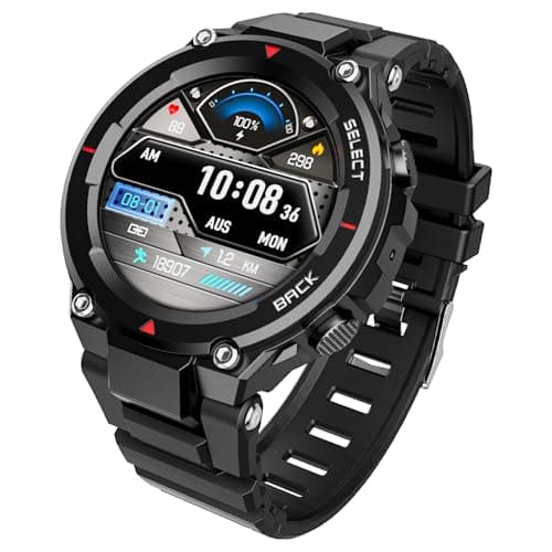 boAt Newly Launched Wave Force 3 w/ 1.39" (3.5 cm) HD Display, Robust Design, Bluetooth Calling, Widget Control, GPS Trajectory, E-Compass, Music & Ca...
