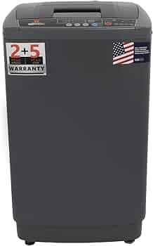 White Westinghouse 8.5 kg Fully Automatic Top Loading Washing Machine (HDT8500S/GREY/2023)