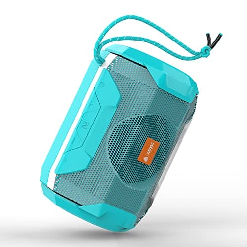 Aroma® Studio 33 Funky 10W Bluetooth Speaker Hi-fi Stereo Sound Surround Upto 8 Hours Playback, Best for Mobile, Laptop/PC, Ipad, Media Players with Multi Modes Aux/TF Card/USB Drive (Green)