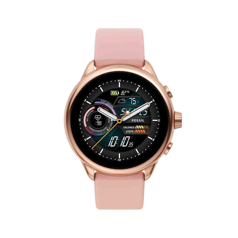Fossil Gen 6 Smartwatch Wellness Edition with AMOLED Screen, Snapdragon 4100+ Wear Platform, Wear OS by Google, Google Assistant, SpO2, Wellness Features and Smartphone
