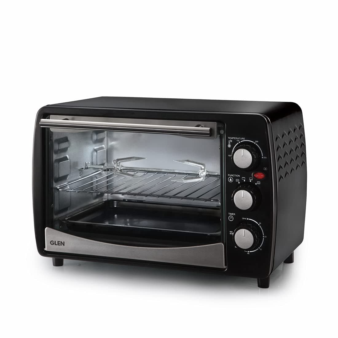Glen SA-5020R 20-Litre OTG with Motorized Rotisserie (Black)