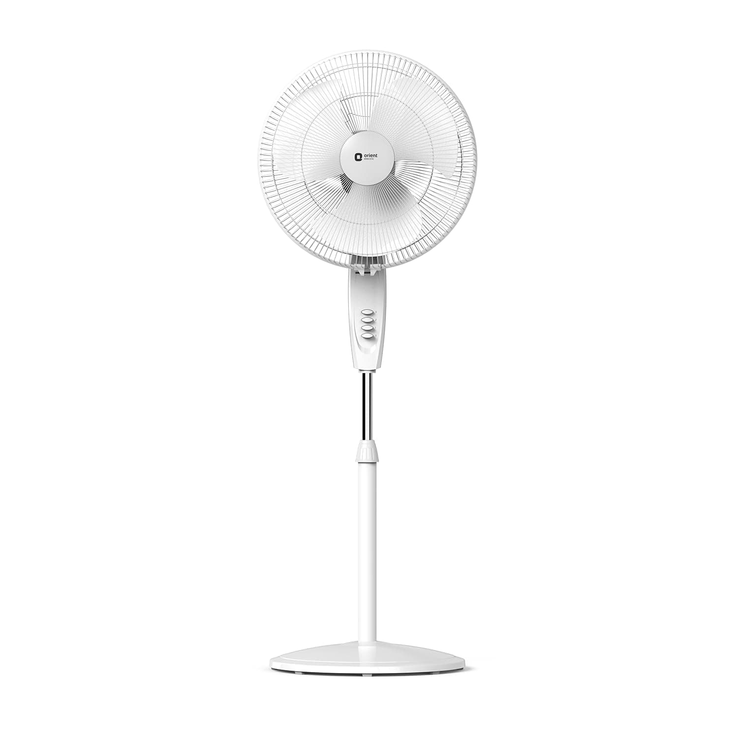 Orient Electric Stand 87 Pedestal Fan | High Speed 2100 RPM 95 CMM | 100% Copper Motor | 90 Degree Oscillation and Tilt | Adjustable Height | 3 Speed ...