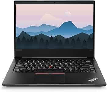(Refurbished) Lenovo E480 7th Gen Intel Core i3 Thin & Light HD Laptop (8 GB DDR4 RAM/256 GB SSD/14 (35.6 cm) HD/Windows 11/MS Office/WiFi/BT/Webcam/I...