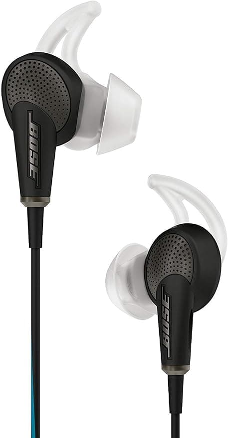 Bose QuietComfort 20 Acoustic Noise Cancelling Headphones (Black) for Apple Devices On-Ear