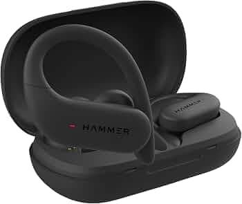 (Refurbished) Hammer KO 2.0 Sports True Wireless Earbuds with Type-C, Upto 20 Hours Playback Time, Bluetooth Earphones v5.0, IPX4, Instant Pairing, To...