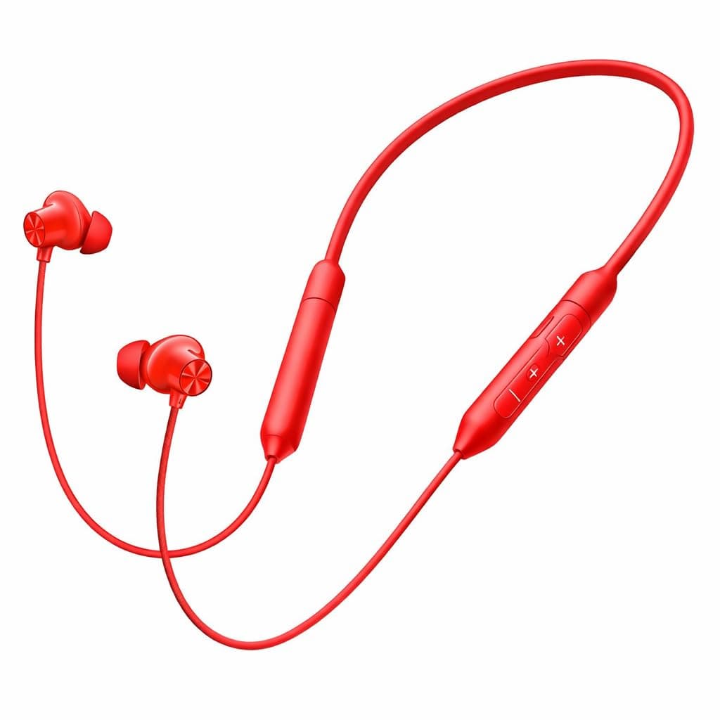 for OnePlus Z3 Neckband Bluetooth Long Battery Comfortable Fit Sports Ready Earphone Buds (Orange) (Wireless Z3)