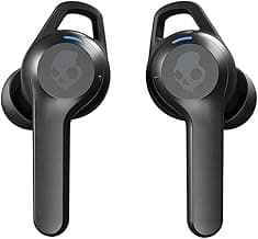 Skullcandy Indy Fuel Truly Wireless Bluetooth in Ear Earbuds with Mic (Black)