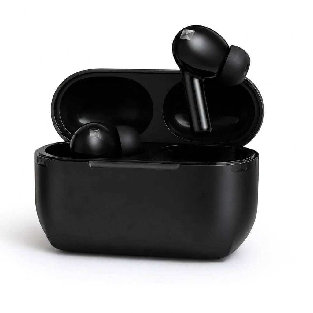 Ramya Enterprise Wireless Earbuds Bluetooth 5.1 TWS Earphones Full Touch Control Headphones Built-in Microphone Immersive Sound Quality Ensure Fast St...