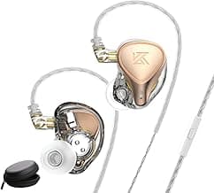 KZ ZEX Pro IEM Earphone, 10MM Dual Magnetic Circuit Dynamic Unit 6.8mm Electric Electrostatic Unit 30095 High Frequency Balanced Armature Zinc Alloy F
