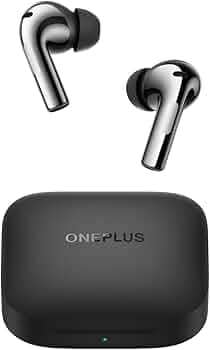 (Refurbished) OnePlus Buds 3 Truly Wireless Bluetooth Earbuds with Upto 49dB Smart Adaptive Noise Cancellation,Hi-Res Sound Quality,Sliding Volume Con...