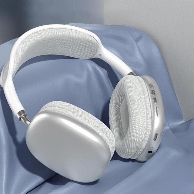 P9 Wireless, Bluetooth 5.1 Over Ear Stereo Headphones - Mic, Ergonomic Adjustable Design, 24 Hours Battery Life, Hi-Fi Sound, Wireless Headset for Music & Calls (Blue)