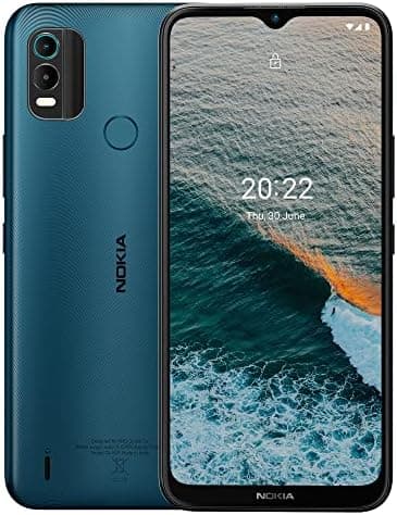 Nokia C21 Plus Android Smartphone, Dual SIM, 3-Day Battery Life, 4GB RAM + 64GB Storage, 13MP Dual Camera with HDR | Dark Cyan