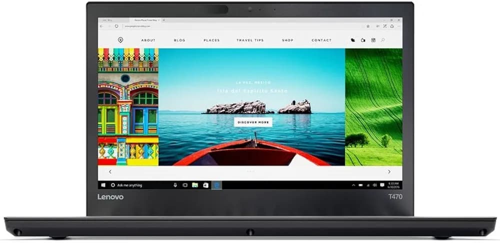 (Renewed) Lenovo Thinkpad Laptop T470 14 inches Screen Intel Core i5 7th Gen. - 7200u ( 2.5Ghz ) Processor 16 GB Ram & 128 GB SSD Notebook Computer