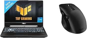 ASUS [Smartchoice TUF Gaming F15-Ai Powered, Intel Core i5-11400H 11th Gen, 15.6"" (39.62 cm) FHD 144Hz, (16GB/512GB SSD), FX506HF-HN025W ProArt MD300...