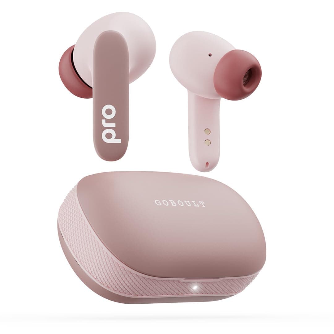 Y1 Pro Ear Buds Wireless with 60H Playtime, 4 Mics Calling, 45ms Latency Gaming, Made in India, 13mm Bass Driver Earbuds Buds TWS Bluetooth Wireless E...