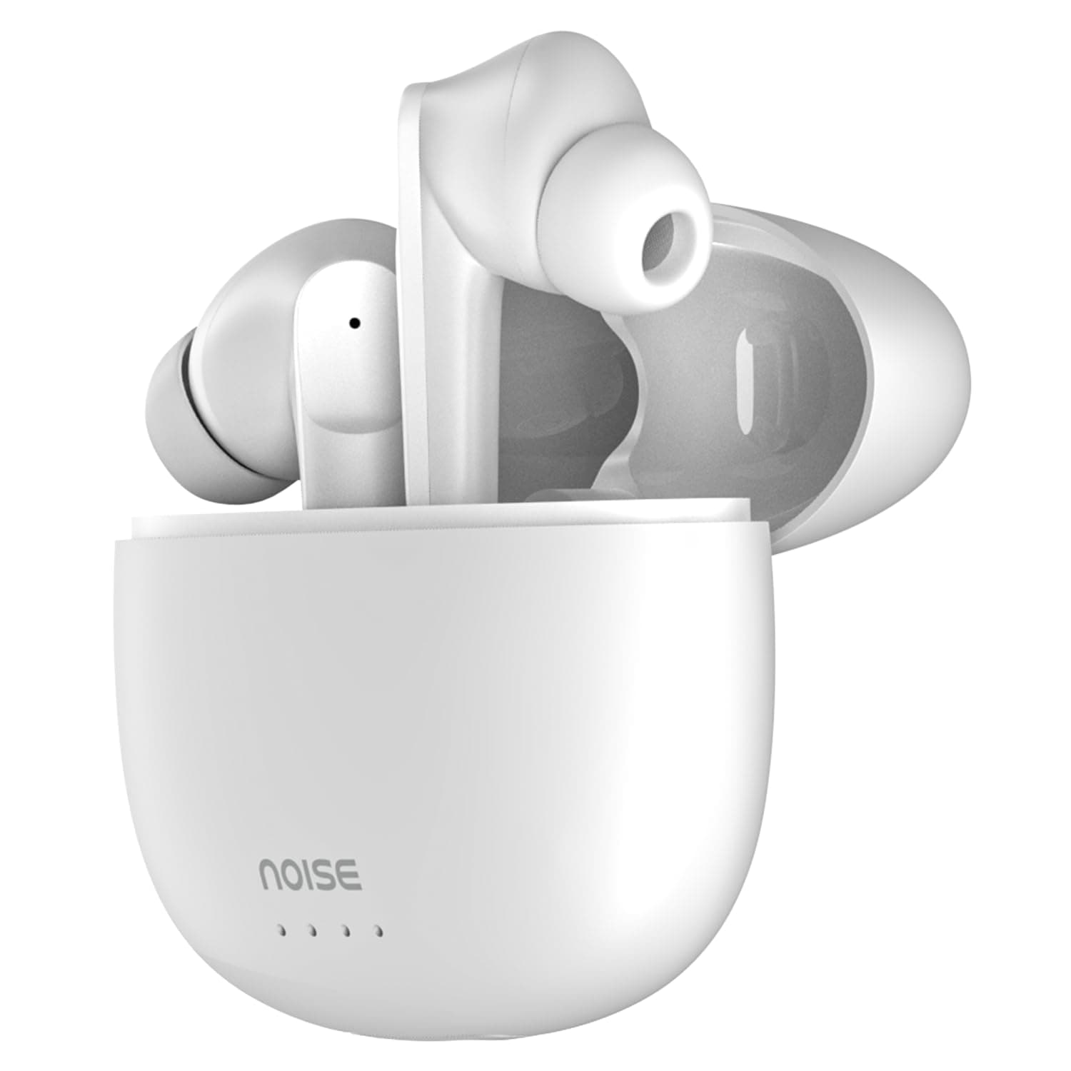 Noise Buds VS104 Truly Wireless in-The-Ear Bluetooth Earbuds with 30-Hours of Playtime, Instacharge, 13mm Driver and Hyper Sync (Snow White)