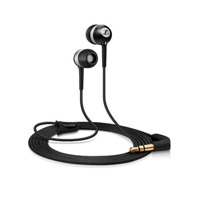 Sennheiser CX 300 II Precision Wired In Ear Headphone without Mic (Black) In-Ear