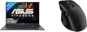 ASUS Creator Series Vivobook 16X (2023), Intel Core i5-12450H 12th Gen, 16" (40.64 cm) FHD+, Laptop (8GB/512GB/4GB RTX 2050) K3605ZF-MBN523WS ProArt M...