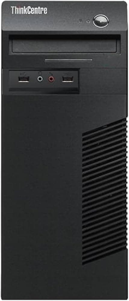 (Refurbished) Lenovo ThinkCentre Desktop Computer PC (Intel Core i5 4th Gen, 8 GB RAM, 256 GB SSD, Windows 10 Pro, MS Office, Intel HD Graphics, USB, ...