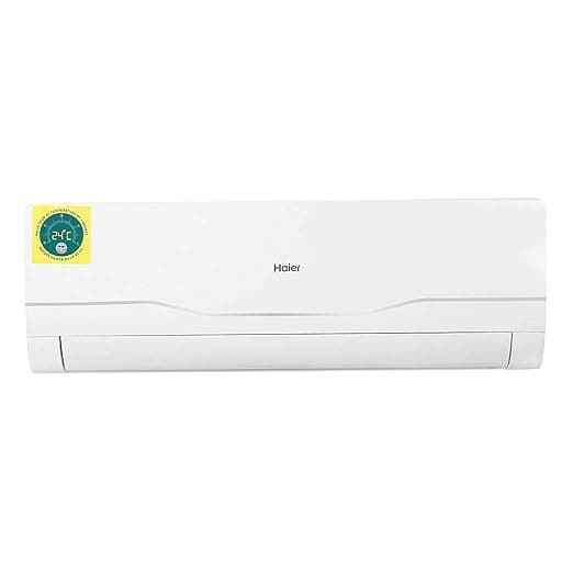 Haier 1.5 Ton 3 Star DCInverter Split AC with Self Clean (Copper, HSU18C-NRS3B(INV), White) Air Conditioners