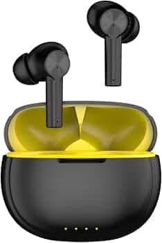 Rapper TWS in Ear Earbuds with 56hr Unbeatable Playtime with Bluetooth Version 5.3, Wireless Headset (Black, Green)