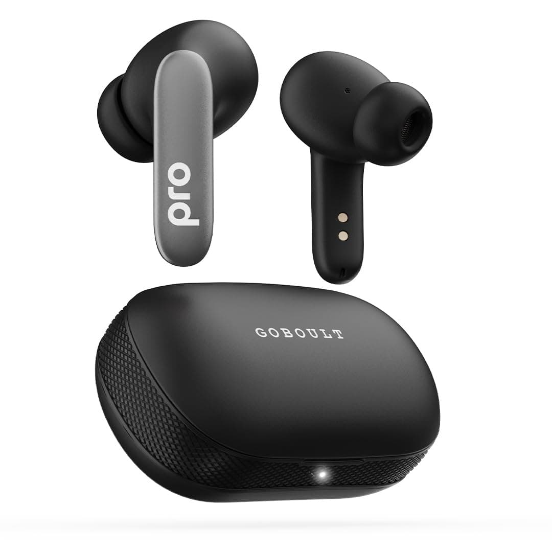 Y1 Pro Ear Buds Wireless with 60H Playtime, 4 Mics Calling, 45ms Latency Gaming, Made in India, 13mm Bass Driver Earbuds Buds TWS Bluetooth Wireless E...
