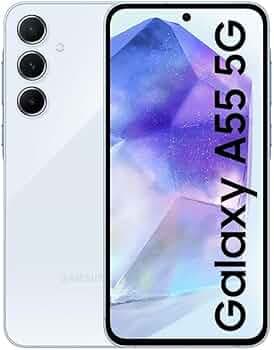 samsung Galaxy A55 5G (Awesome Iceblue, 8GB RAM, 128GB Storage) Without Offer
