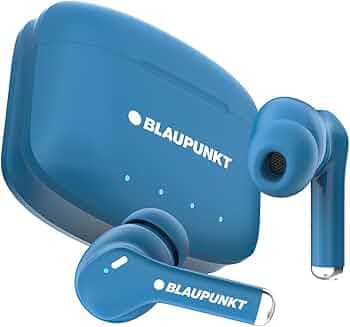 Blaupunkt Newly Launched BTW100 Xtreme Truly Wireless Bluetooth Earbuds I 99H Playtime* I Quad MIC I Crispr ENC TECH I Gaming Mode I TurboVolt Chargin...