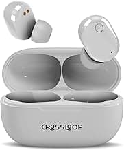 Crossloop GENEX Active Noise Cancellation (ANC) TWS Earbuds | Bluetooth 5.0 | 20+ Hrs Battery Backup | Touch Control | IPX4 Splash Proof | for Phone C