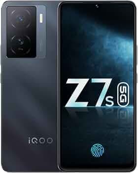 (Refurbished) iQOO Z7s 5G by vivo (Pacific Night, 6GB RAM, 128GB Storage) | Ultra Bright AMOLED Display | Snapdragon 695 5G 6nm Processor | 64 MP OIS ...