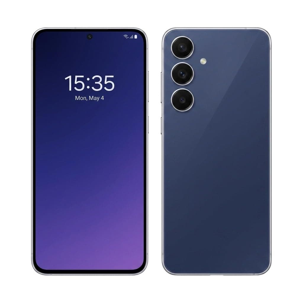Samsung Galaxy S25 FE 5G Smartphone with Galaxy AI (Navy, 8GB RAM, 256GB Storage), 12MP Front Camera, ProVisual Engine, Long Battery Life
