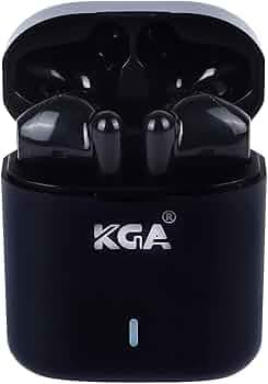 KGA Wireless Stereo Earbuds | Battery Capacity 200mAh | 10M Communication Distance | Noise Isolating Sound | Touch Control Design | Stereo Calling